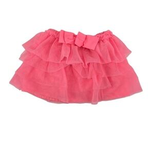 Just One You Made By Carters Pink Ruffled Mini Skirt Size 9 Months Girl’s